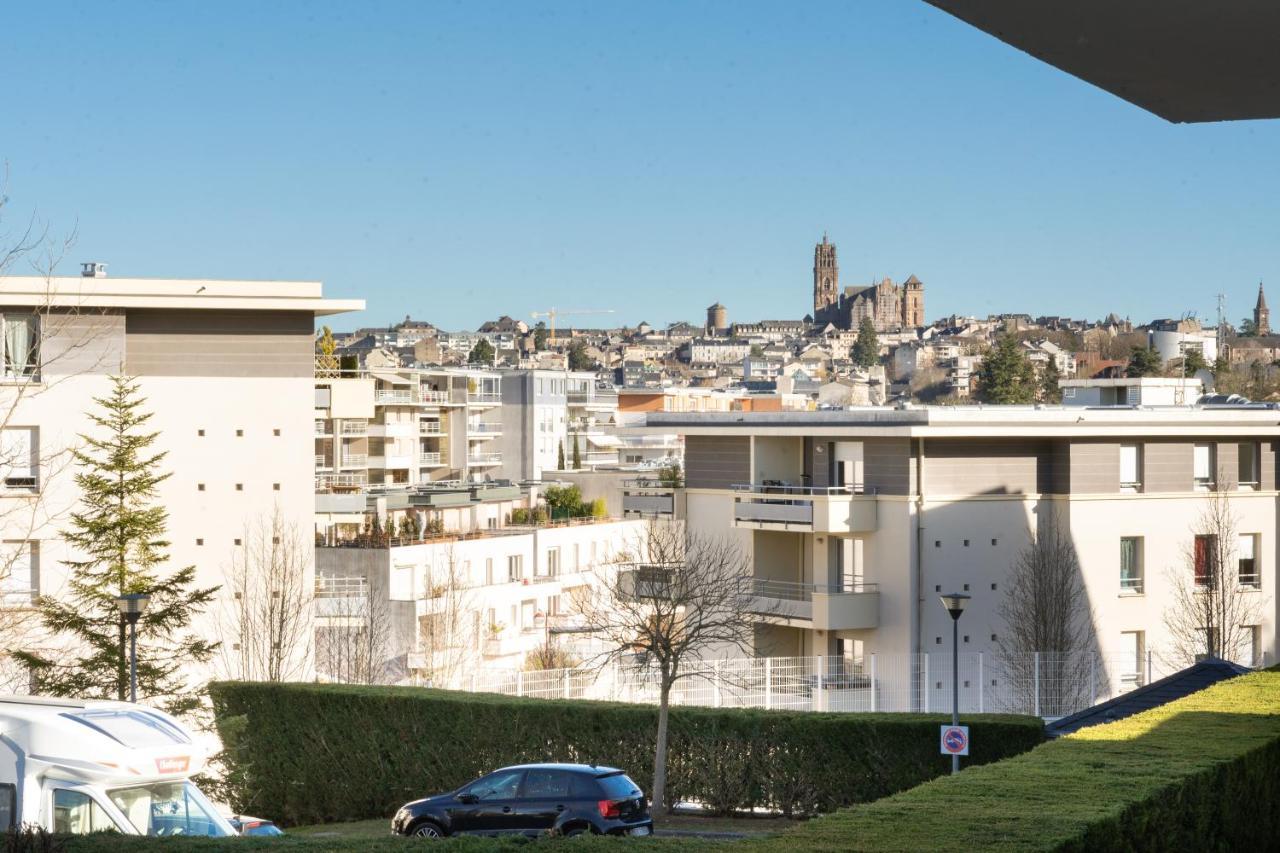 Le Clos Bellevue Appartement T3 Parking + Piscine Rodez Dış mekan fotoğraf